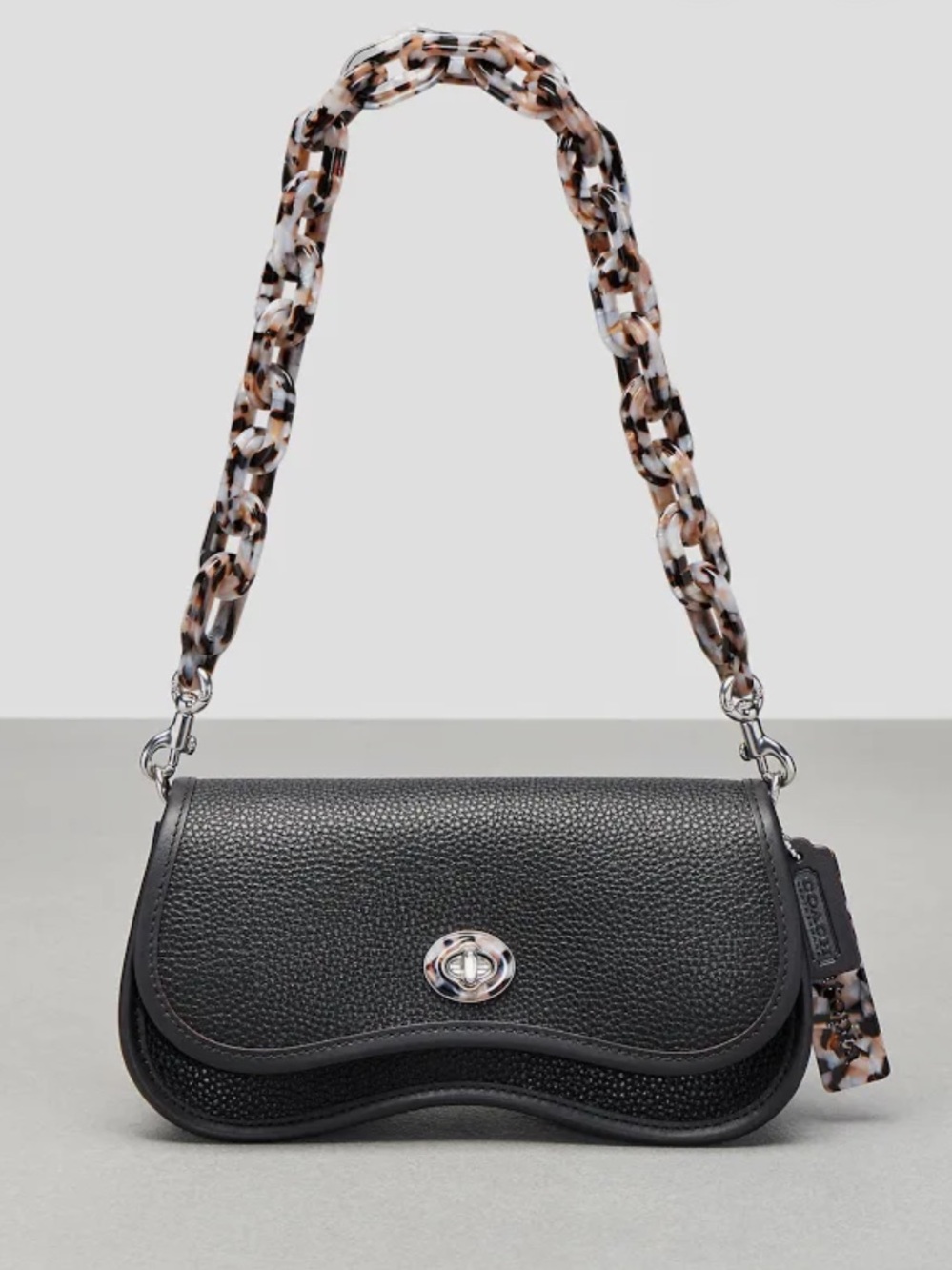 Coach Coachtopia Leather Wavy Dinky Shoulder Crossbody Bag BRAND NEW